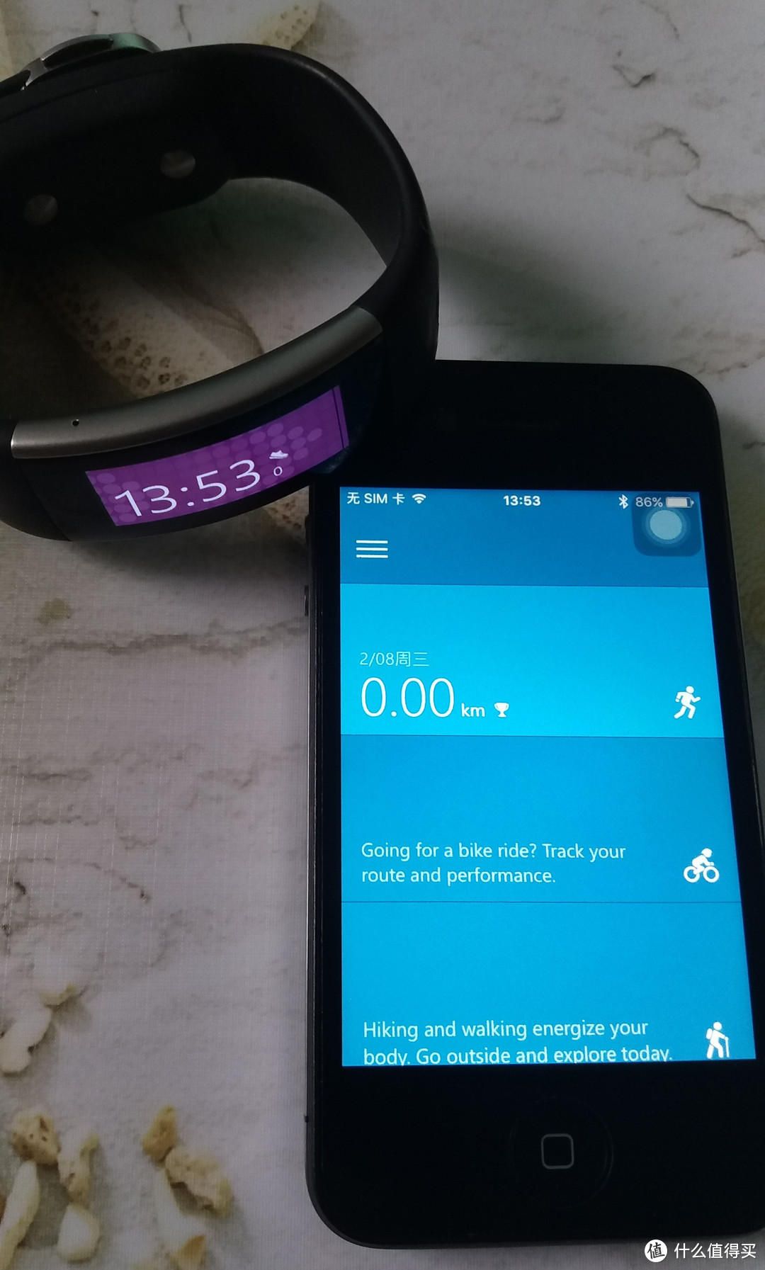 Microsoft 微软 Band 2 运动手环 开箱&体验评测（附详细配对图解、个性化设置和功能使用）