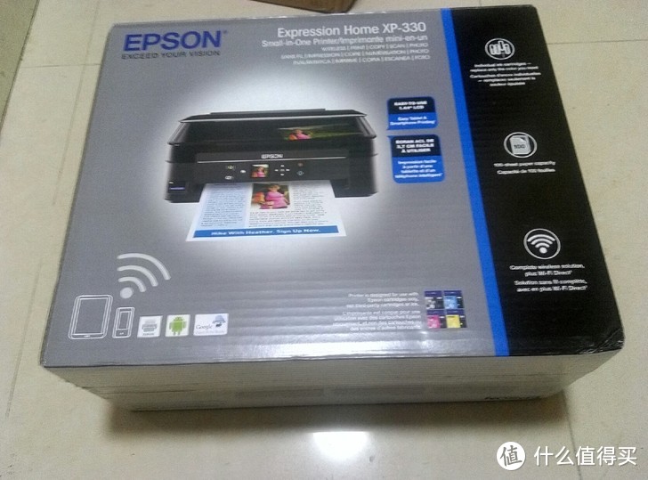 #原创新人#EPSON 爱普生 XP-330 喷墨打印机 连供使用和固件降级教程（适用于其他XP系列型号）