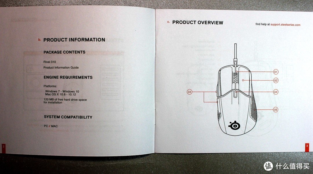实战利器----SteelSeries 赛睿 Rival 310 游戏鼠标
