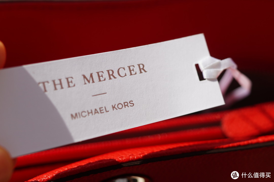 新年红包—MICHAEL KORS 迈克·科尔斯 Mercer 红色链条托特包 开箱