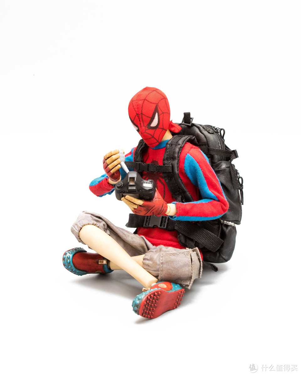 #本站首晒#当彼得·帕克没有超能力：3A Toys 1/6可动人偶 彼得·帕克和蜘蛛侠零售版