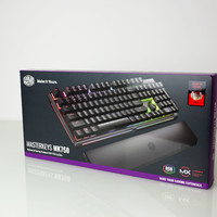 酷冷至尊 MK750 RGB 机械键盘外观展示(接口|脚垫|线槽|键帽)