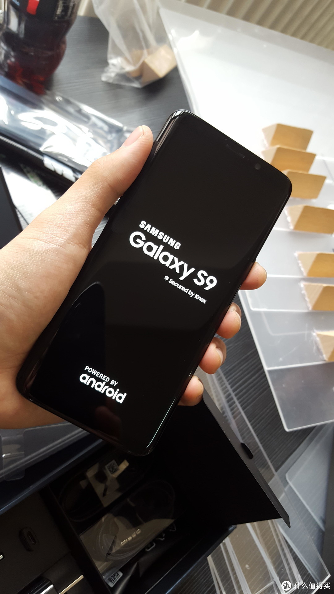 #剁主计划-西安#Samsung 三星 Galaxy S9 128GB 谜夜黑 开箱及对比4代Galaxy旗舰