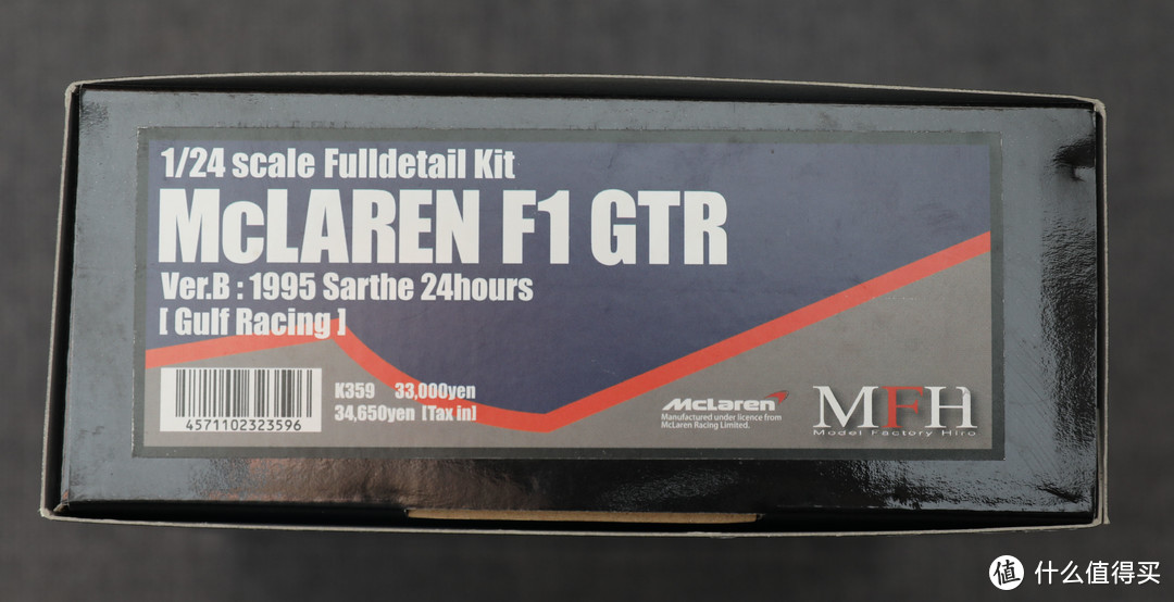 自虐症晚期患者的福音—MFH 1/24Mclaren F1 GTR 手办车模 开箱