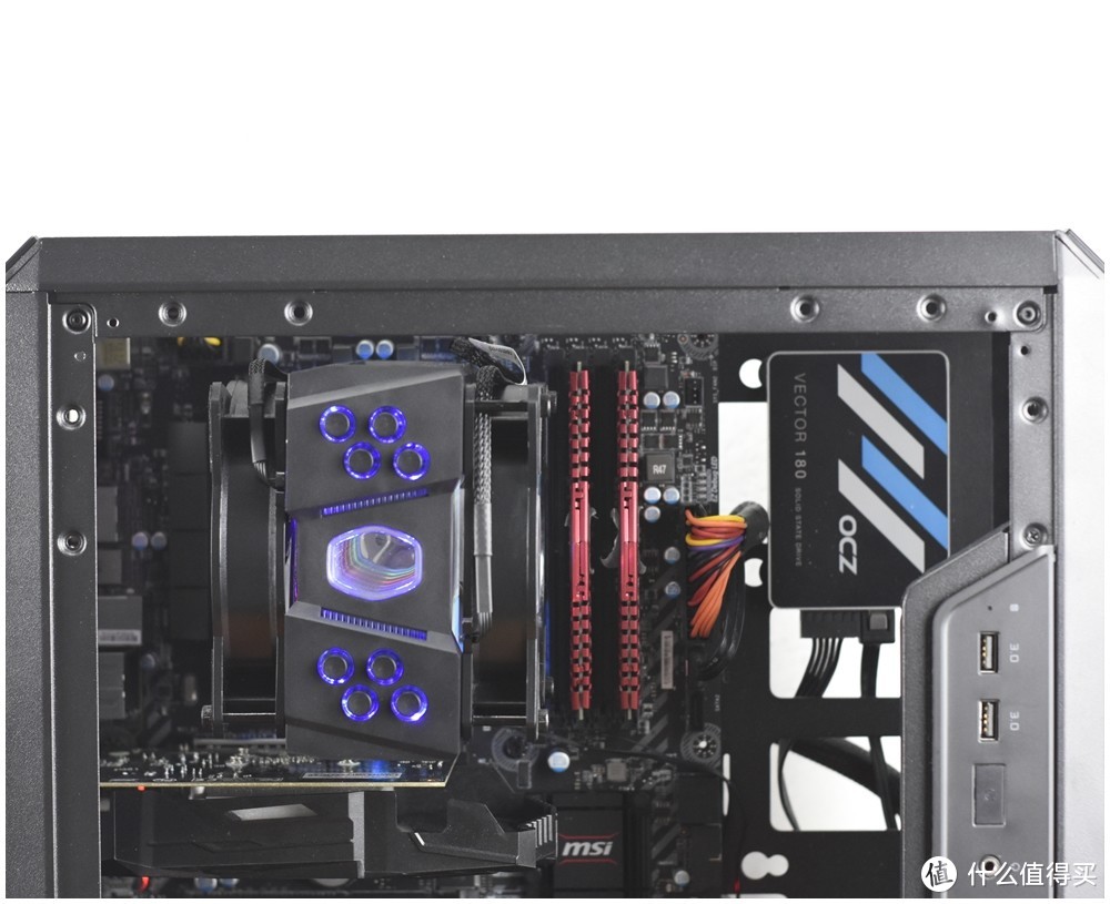 Addressable RGB Lighting附体：CoolerMaster 酷冷至尊 MASTERAIR MA410M 双扇塔式散热器 开箱体验