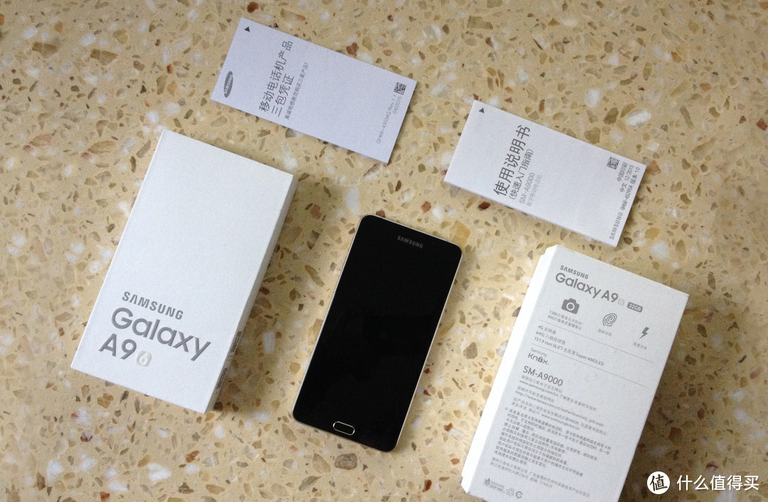 Samsung 三星 Galaxy A9魔幻金 （3G+32G） 智能手机  开箱&体验评测