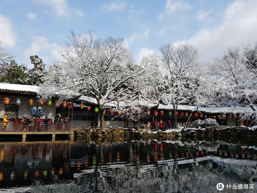 2018惠山的雪与鼋头渚的樱花