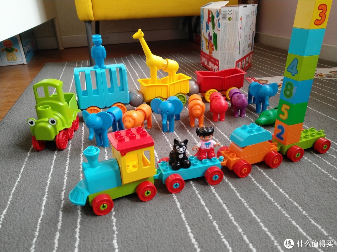 毛爸聊玩具：比利时SmartMax动物小火车体验报告