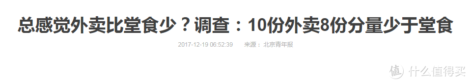 外卖比堂食分量少？测了54份餐告诉你真相