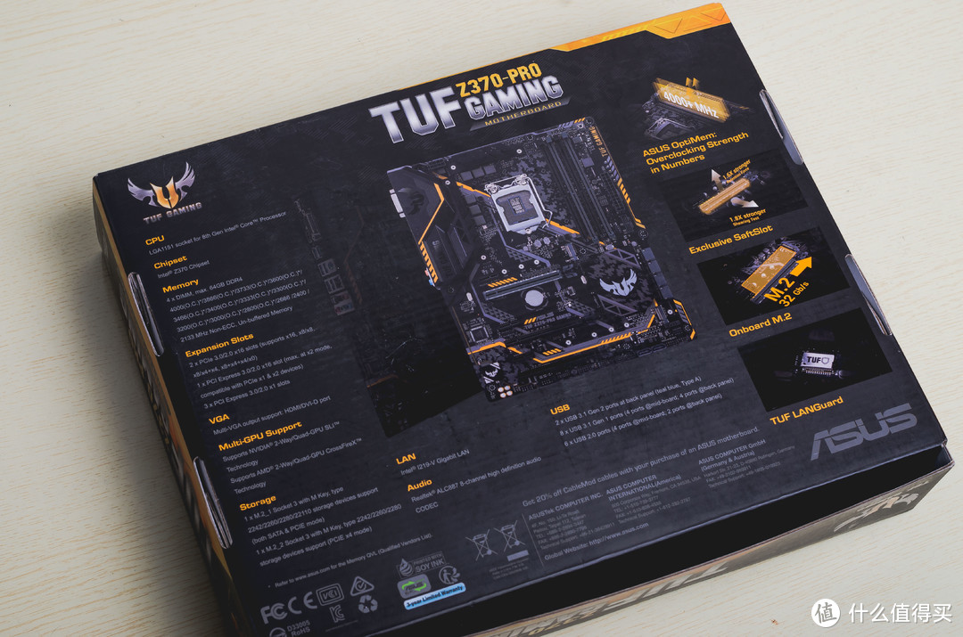 AMD的进攻，还是INTEL的反击？Intel 英特尔 I7-8700K 处理器 加 ASUS 华硕 TUF Z370-PRO 主板装机