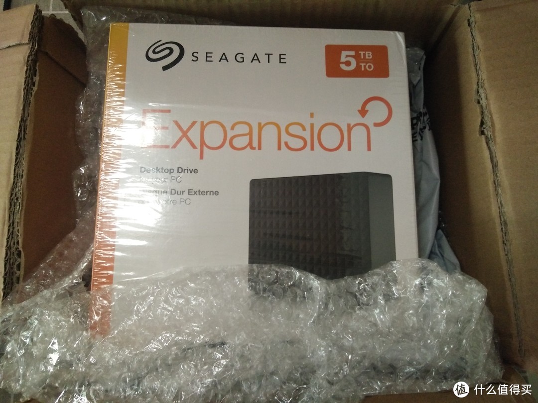 #原创新人#SEAGATE 希捷 Expansion 新睿翼 桌面式硬盘 5TB