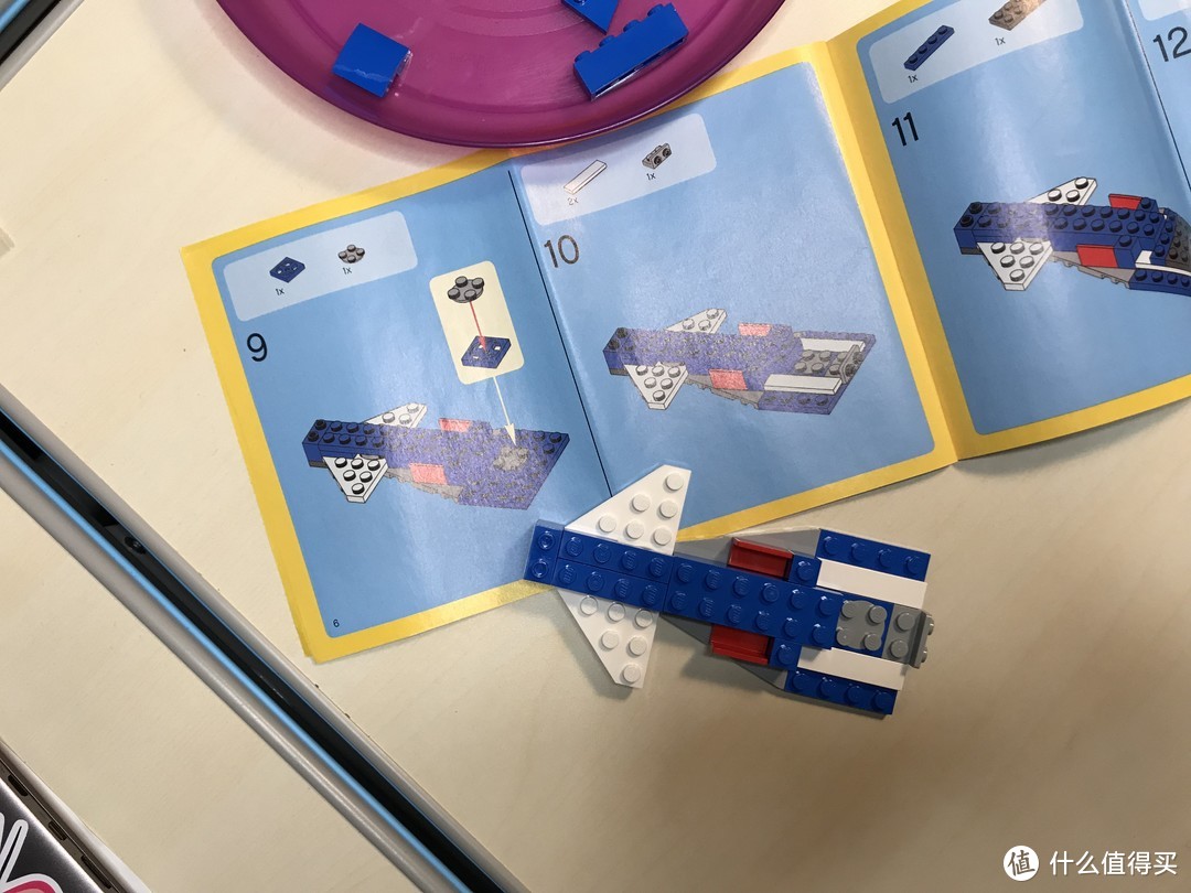 #全民分享季#LEGO 乐高 31042 创意百变三合一系列之超级滑翔机 晒单