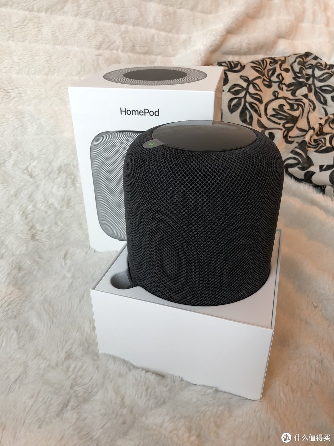 Apple 苹果 HomePod 智能音箱 开箱+日常使用感受分享