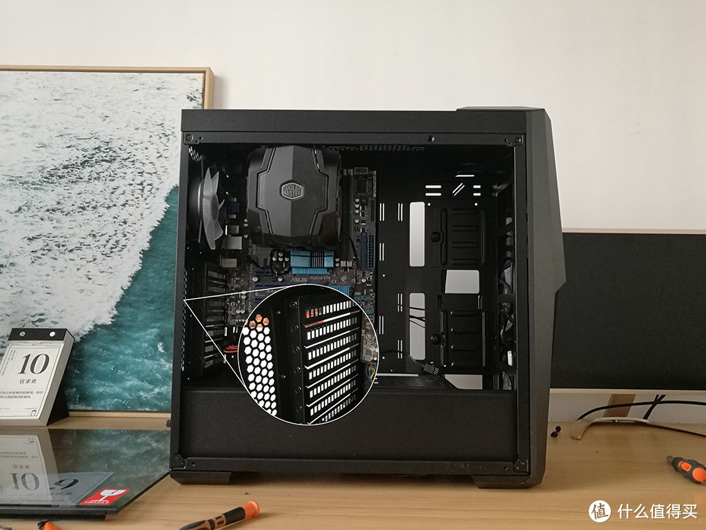 侧透全景玻璃大不同，RGB灯效更显高冷：CoolerMaster 酷冷至尊 毁灭者Ⅲ 中塔机箱 体验