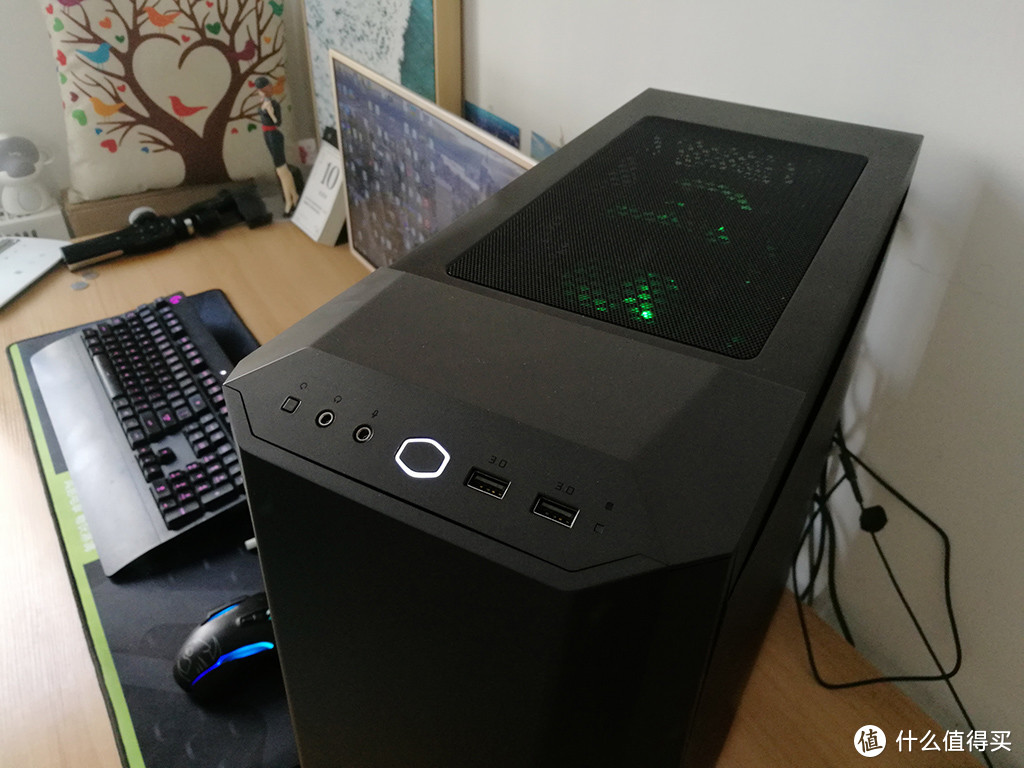 侧透全景玻璃大不同，RGB灯效更显高冷：CoolerMaster 酷冷至尊 毁灭者Ⅲ 中塔机箱 体验