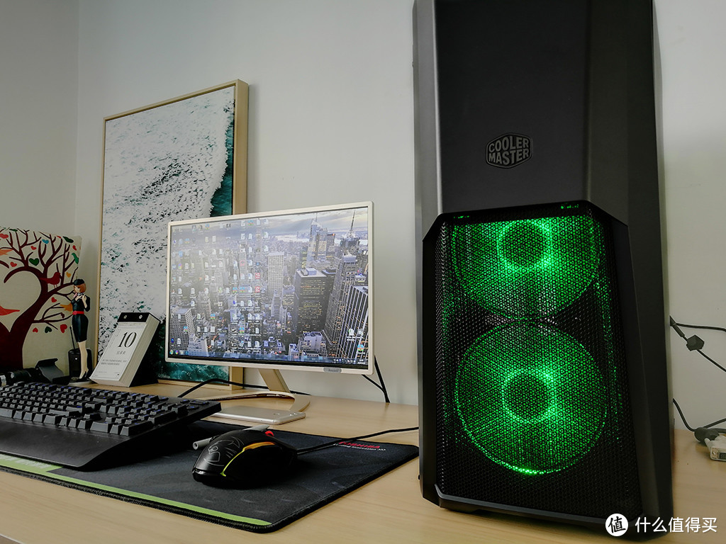 侧透全景玻璃大不同，RGB灯效更显高冷：CoolerMaster 酷冷至尊 毁灭者Ⅲ 中塔机箱 体验