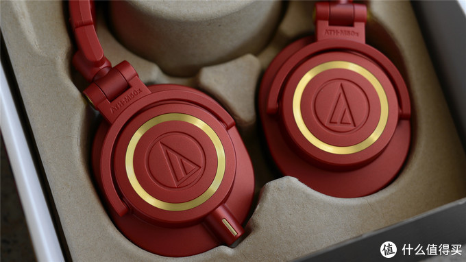 Audio-technica 铁三角 M50X 红色限量版 头戴式耳机 开箱