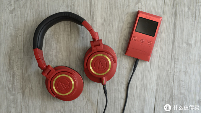 Audio-technica 铁三角 M50X 红色限量版 头戴式耳机 开箱