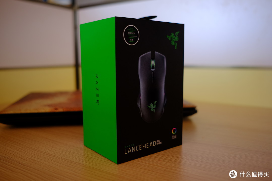 #原创新人#Razer 雷蛇  Lancehead锐蝮蛇双模国行 无线游戏鼠标 开箱