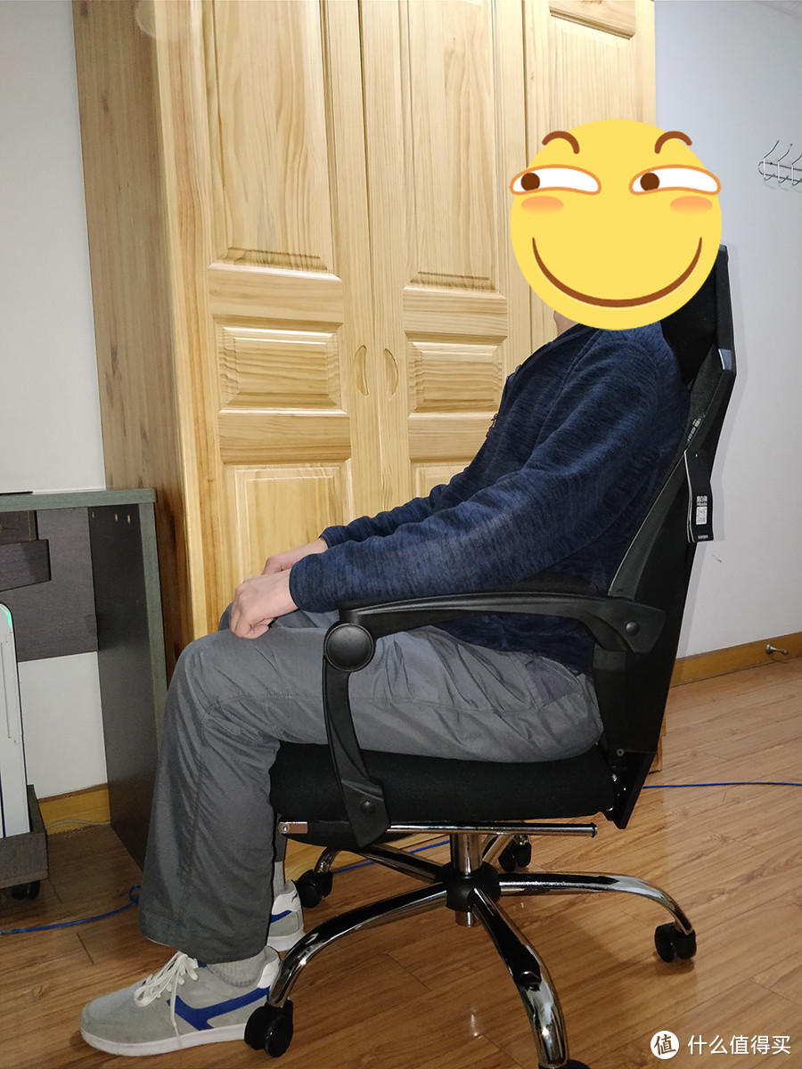 #原创新人#入门级电脑椅究竟怎么样？让我以身试坐—Hbada 黑白调 电脑椅 评测