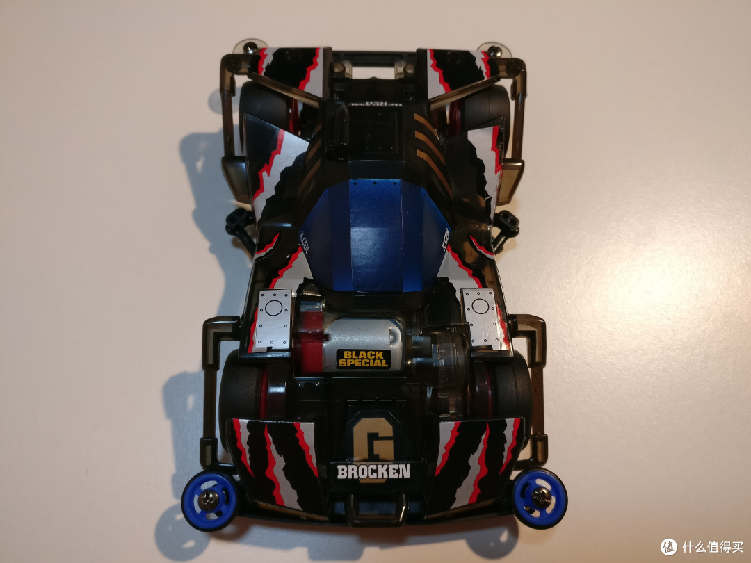 原创新人#儿时玩物—tamiya 田宫 19414 黑色巨无霸 四驱车 晒物