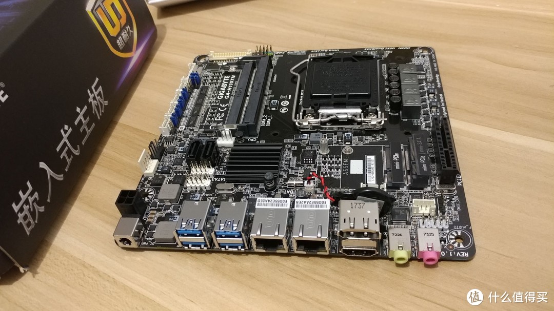 #原创新人#GIGABYTE 技嘉 Ga-H110TN 主板 +  Intel 英特尔 奔腾 G4560 CPU 打造无风扇软路由（附温度及功耗测试）