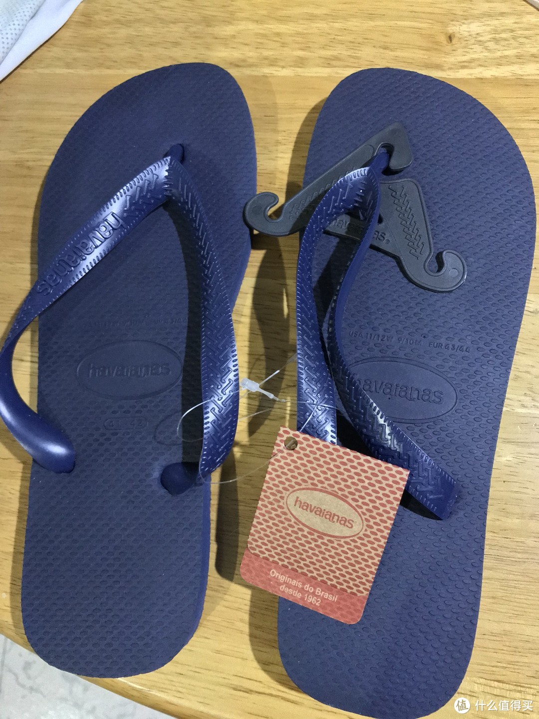 Havaianas 哈瓦那 巴西2018宽带 深蓝色 人字拖 开箱体验和尺码建议