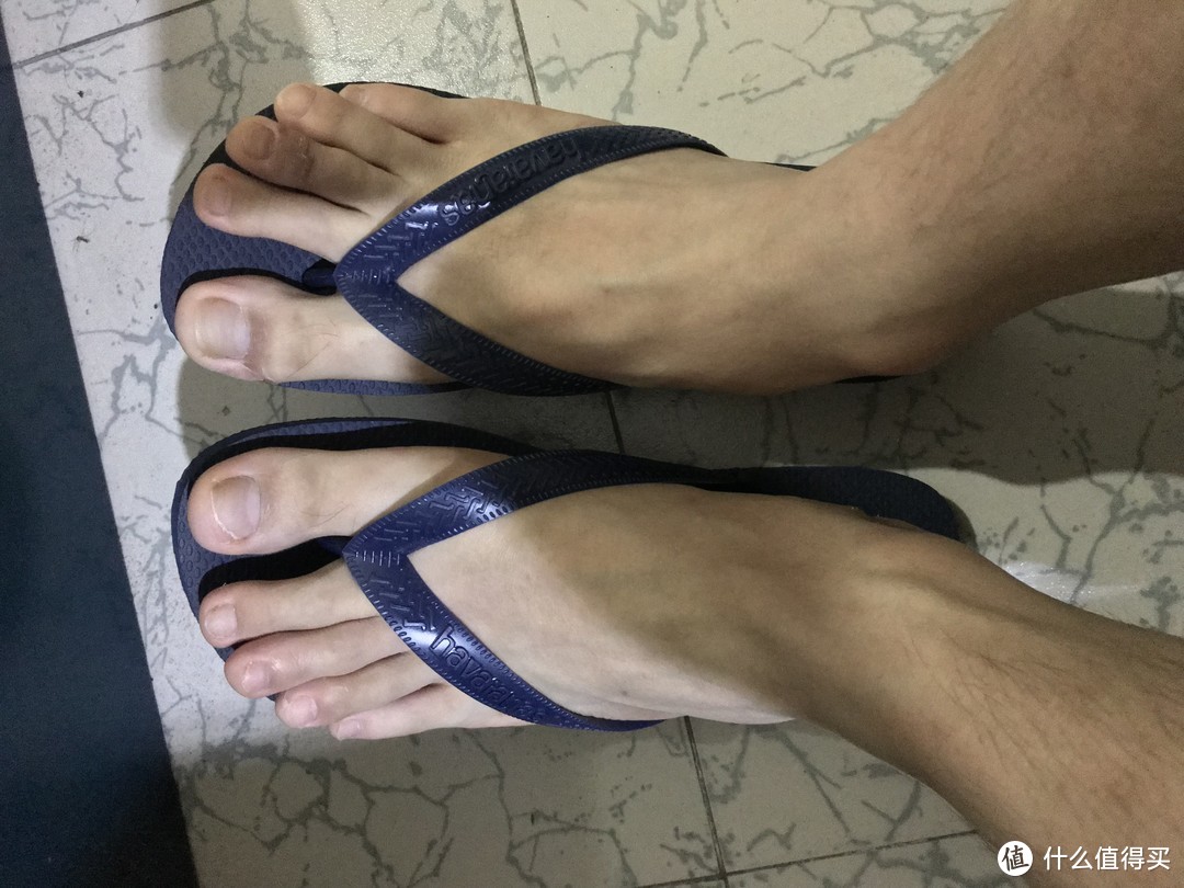 Havaianas 哈瓦那 巴西2018宽带 深蓝色 人字拖 开箱体验和尺码建议