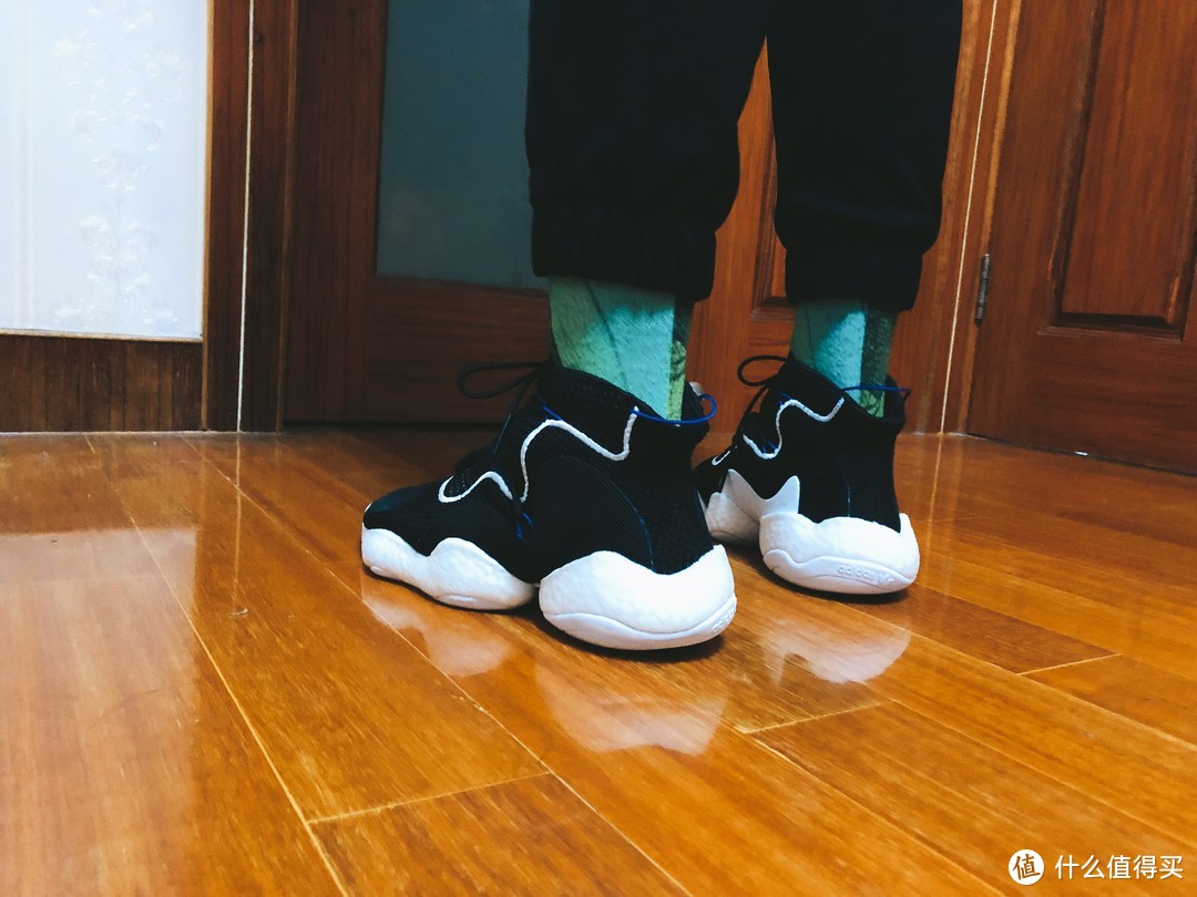 #剁主计划-苏州#经典与潮流的集合体—Adidas 阿迪达斯 天足 boost 篮球鞋 开箱晒单