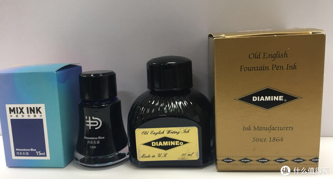 【种草测评】Diamine皇家蓝和半句月长石蓝使用评测