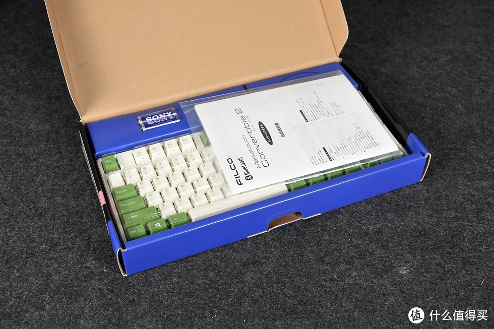 颜值实力派—FILCO 斐尔可 奶酪绿 87双模圣手二代 键盘 简单开箱