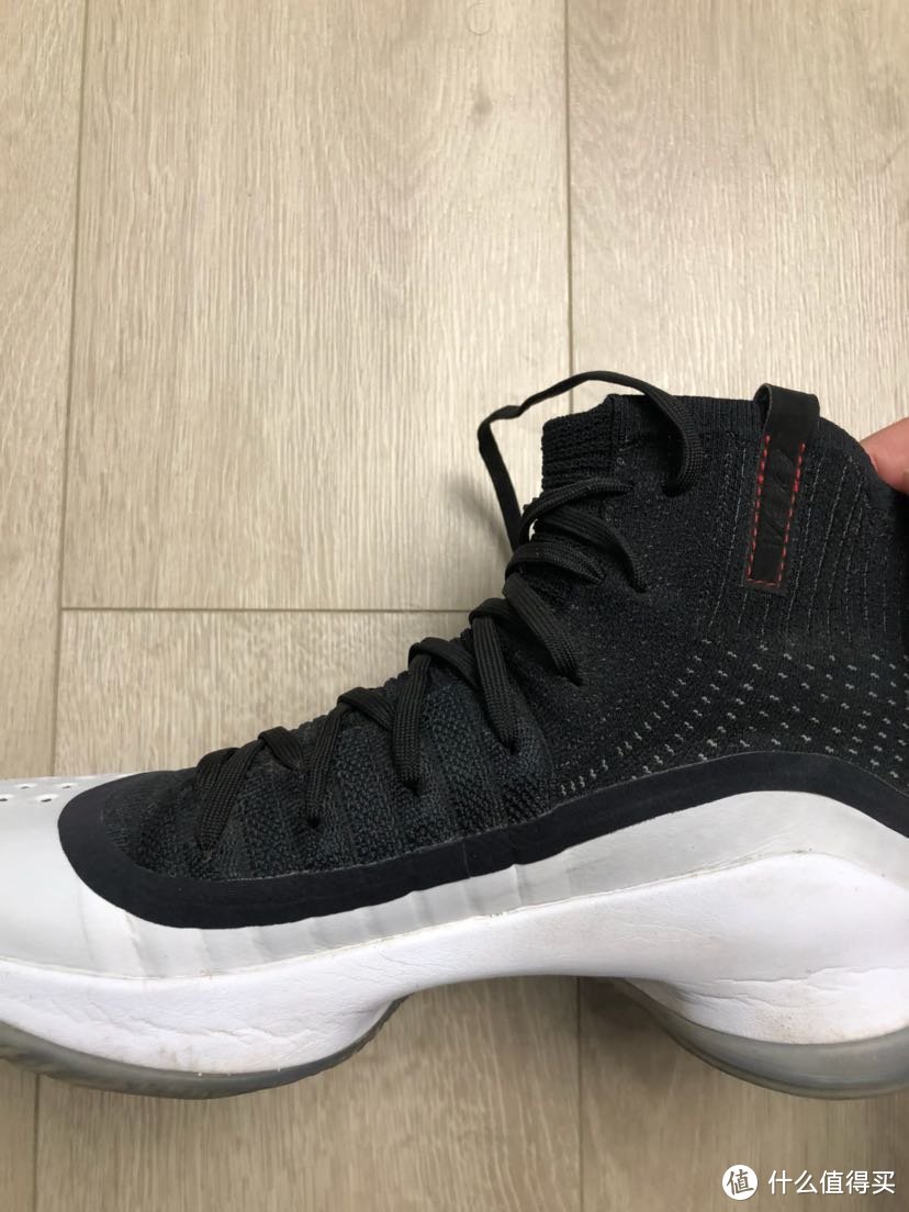 #剁主计划-郑州#Under Armour Curry4安德玛 库里4 黑白配色 运动鞋 穿后感受