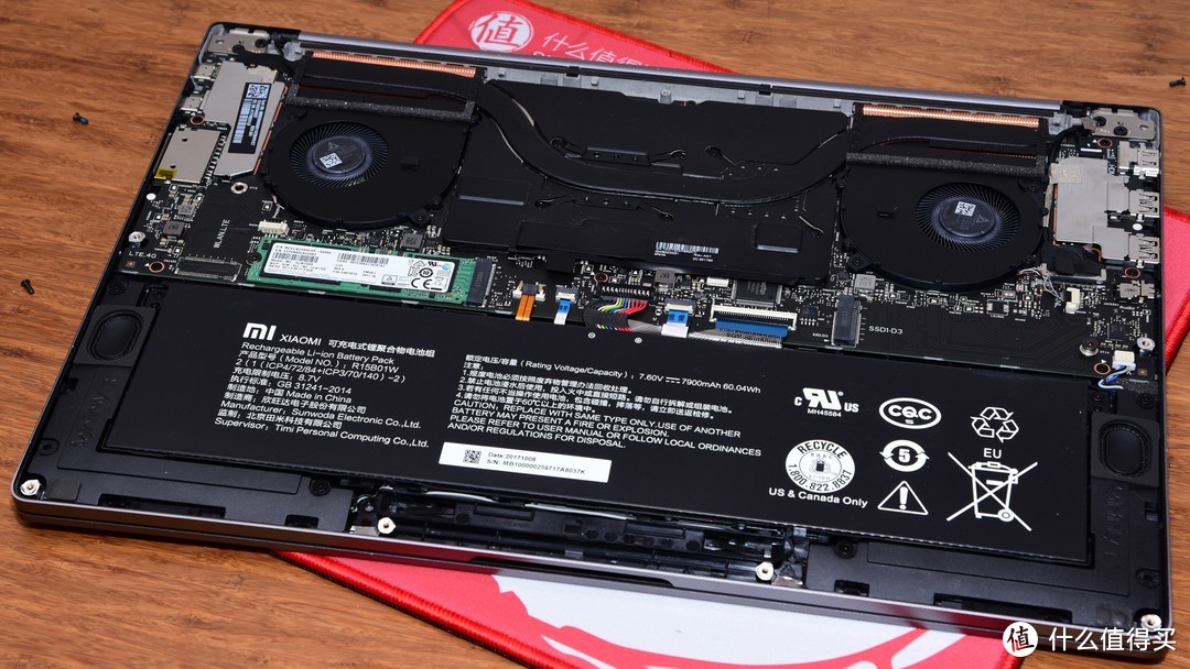 八代处理器8250U加持：小米笔记本Pro 15.6寸 丐版拆解测试#剁主计划-无锡#