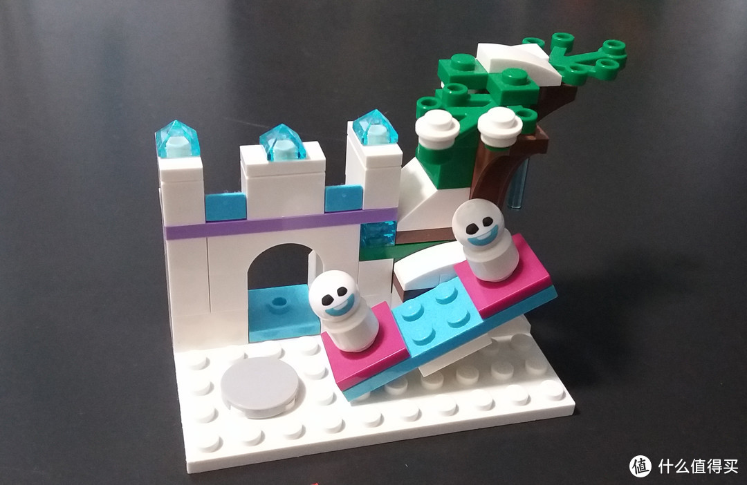 #全民分享季#  LEGO 迪斯尼 艾莎的魔法冰雪城堡开箱试玩