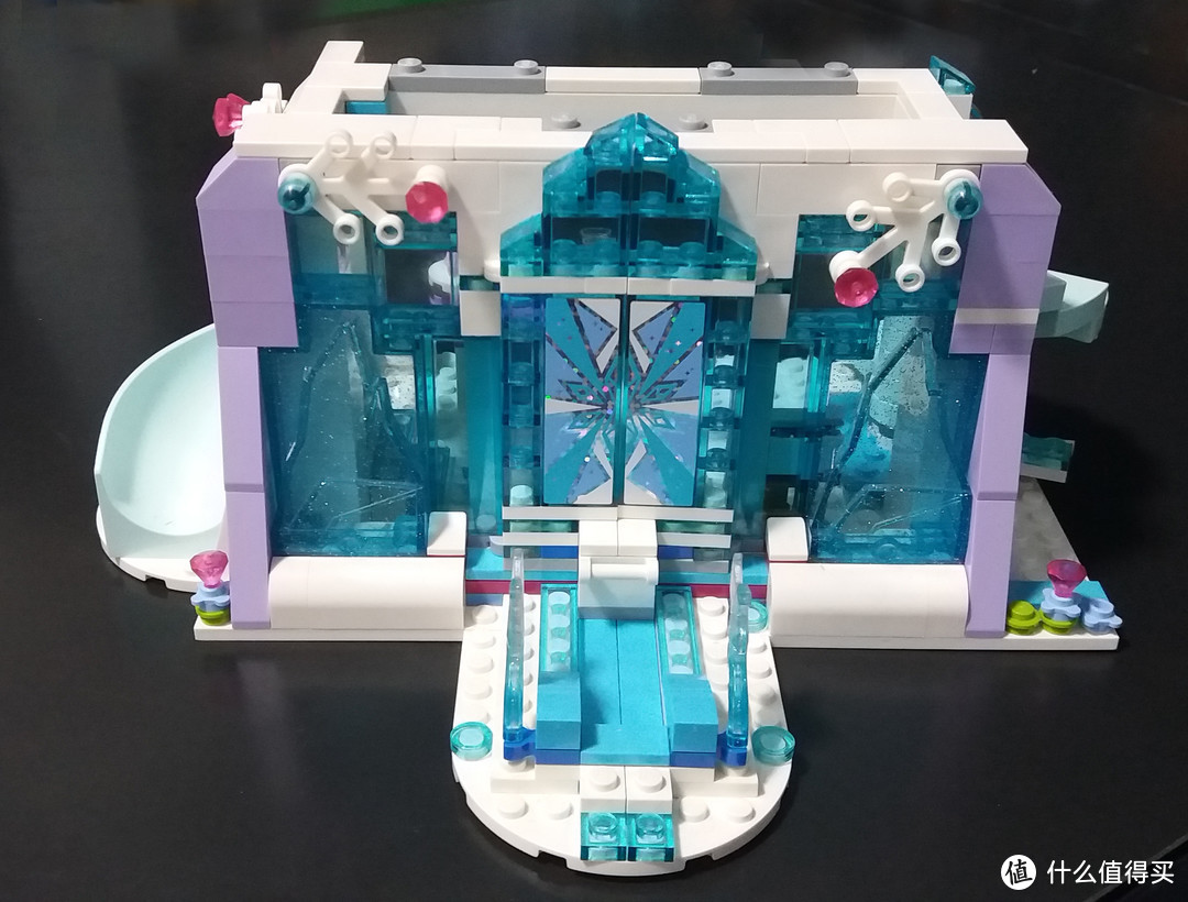 #全民分享季#  LEGO 迪斯尼 艾莎的魔法冰雪城堡开箱试玩