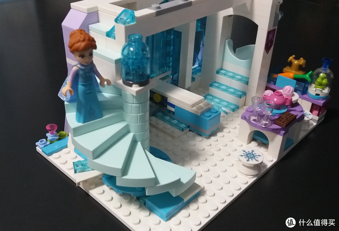 #全民分享季#  LEGO 迪斯尼 艾莎的魔法冰雪城堡开箱试玩