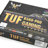 华硕 TUF B360-PRO GAMING 主板开箱晒物(logo|插槽|接口)