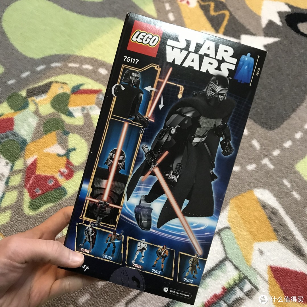 全民分享季#儿子不怎么喜欢的凯洛伦:lego 乐高 star wars 75117