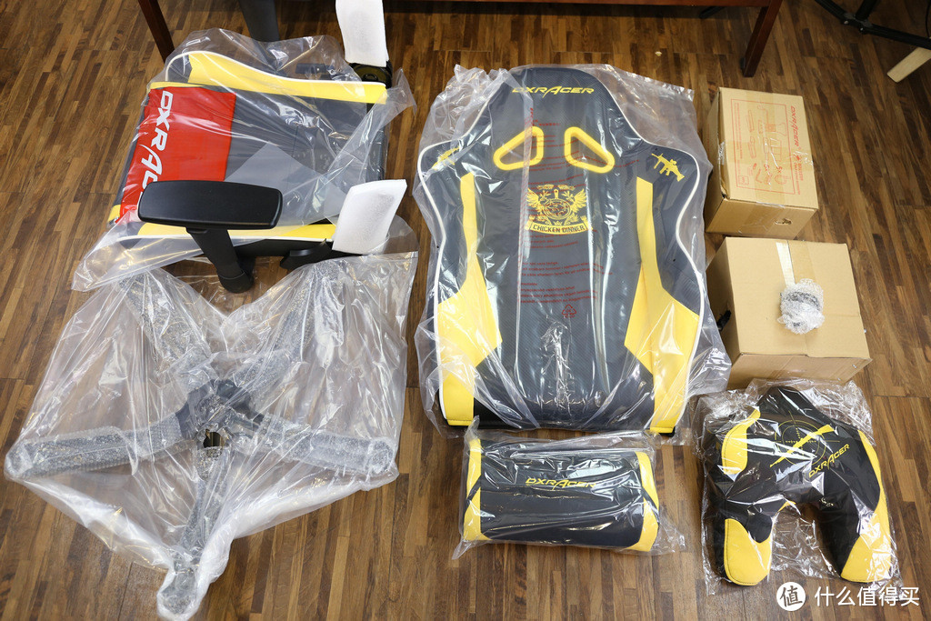 啥都要吃鸡—DXRACER 迪锐克斯 2018款吃鸡定制电竞椅 开箱