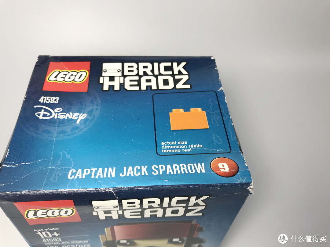 #全民分享季#萌萌的大头：LEGO 乐高 拼拼乐 41593 杰克船长 开箱