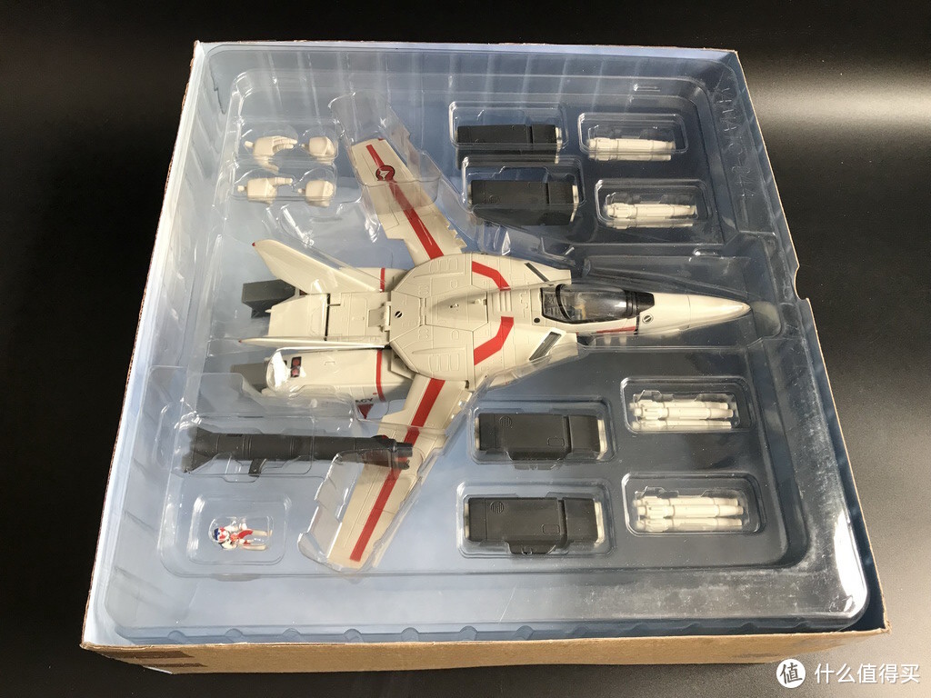 #全民分享季#Macross 太空堡垒 YAMATO 1/48 VF-1J 瑞克(一条辉) 小队长机