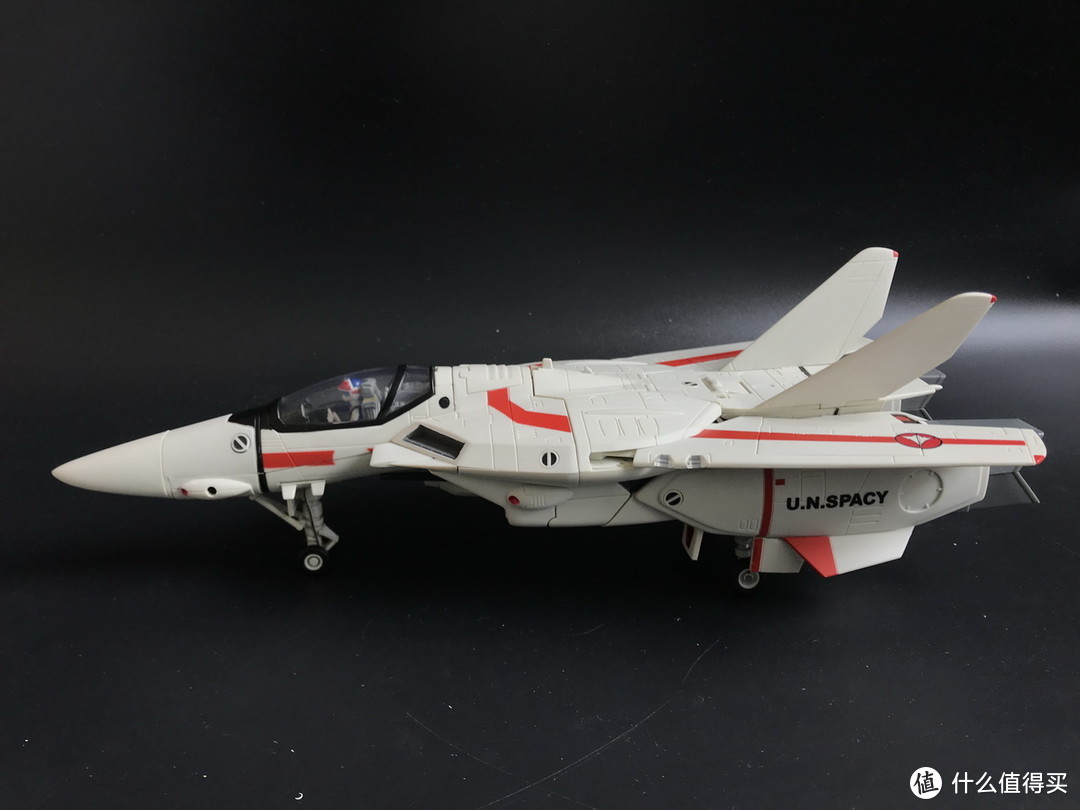 #全民分享季#Macross 太空堡垒 YAMATO 1/48 VF-1J 瑞克(一条辉) 小队长机