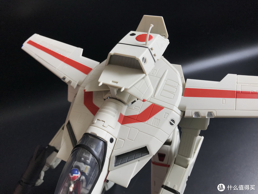 #全民分享季#Macross 太空堡垒 YAMATO 1/48 VF-1J 瑞克(一条辉) 小队长机