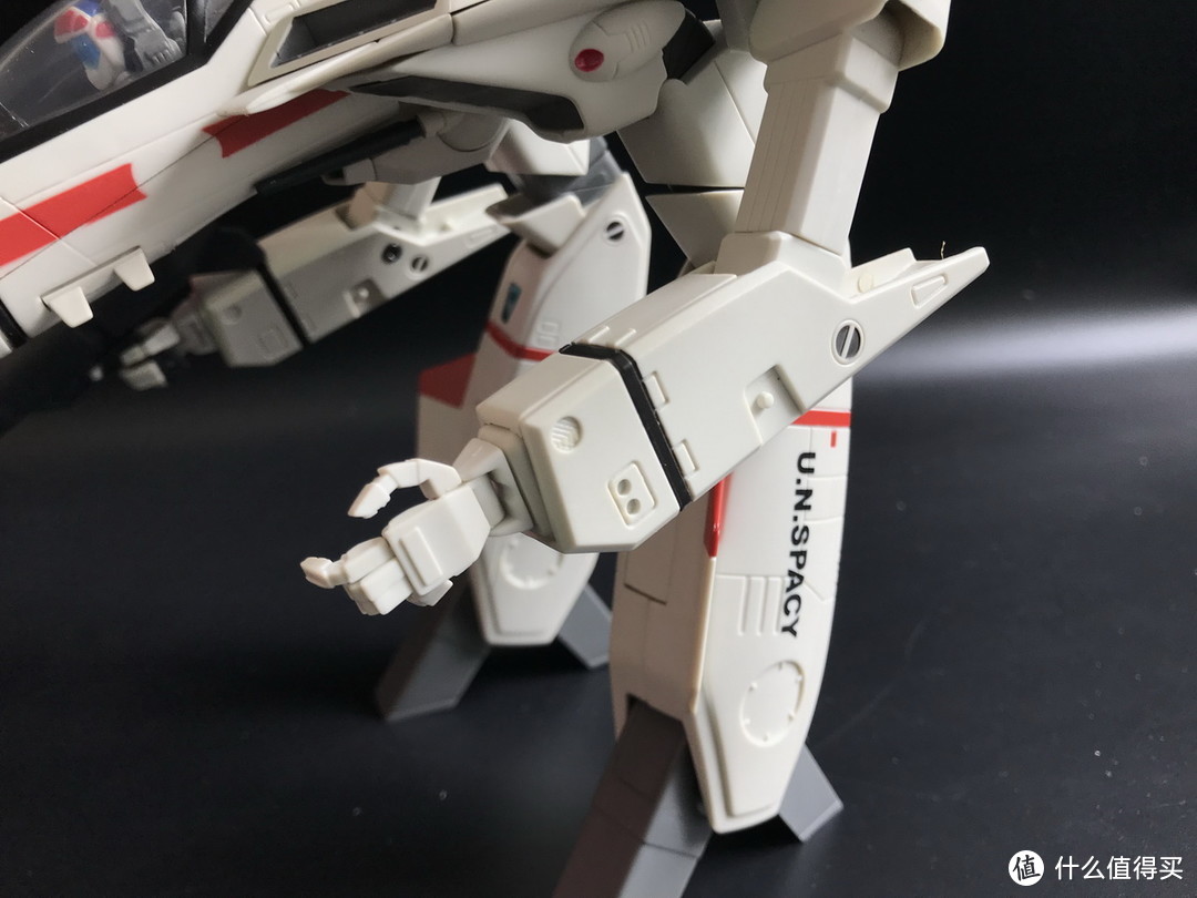 #全民分享季#Macross 太空堡垒 YAMATO 1/48 VF-1J 瑞克(一条辉) 小队长机