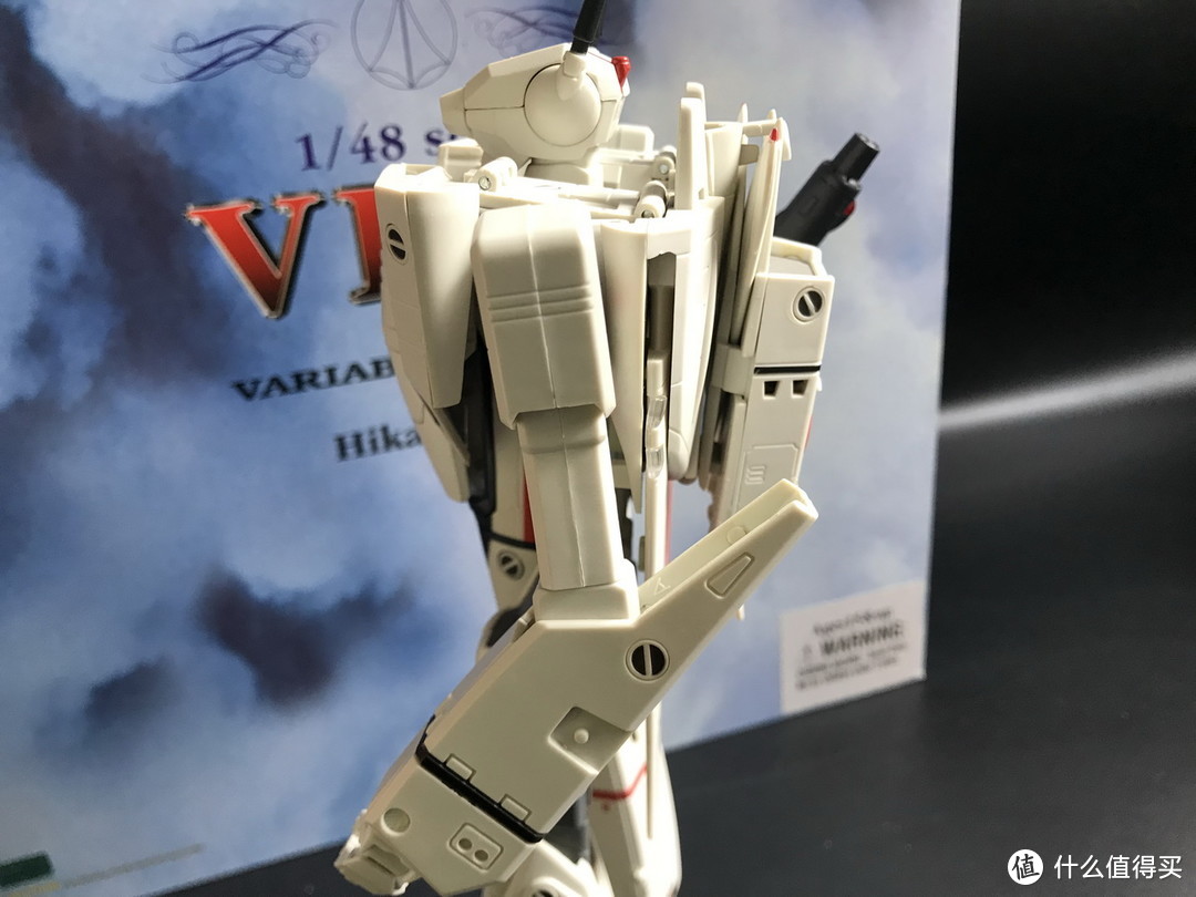 #全民分享季#Macross 太空堡垒 YAMATO 1/48 VF-1J 瑞克(一条辉) 小队长机