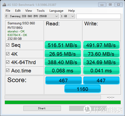 SAMSUNG 三星 860 EVO 250G 固态硬盘 开箱