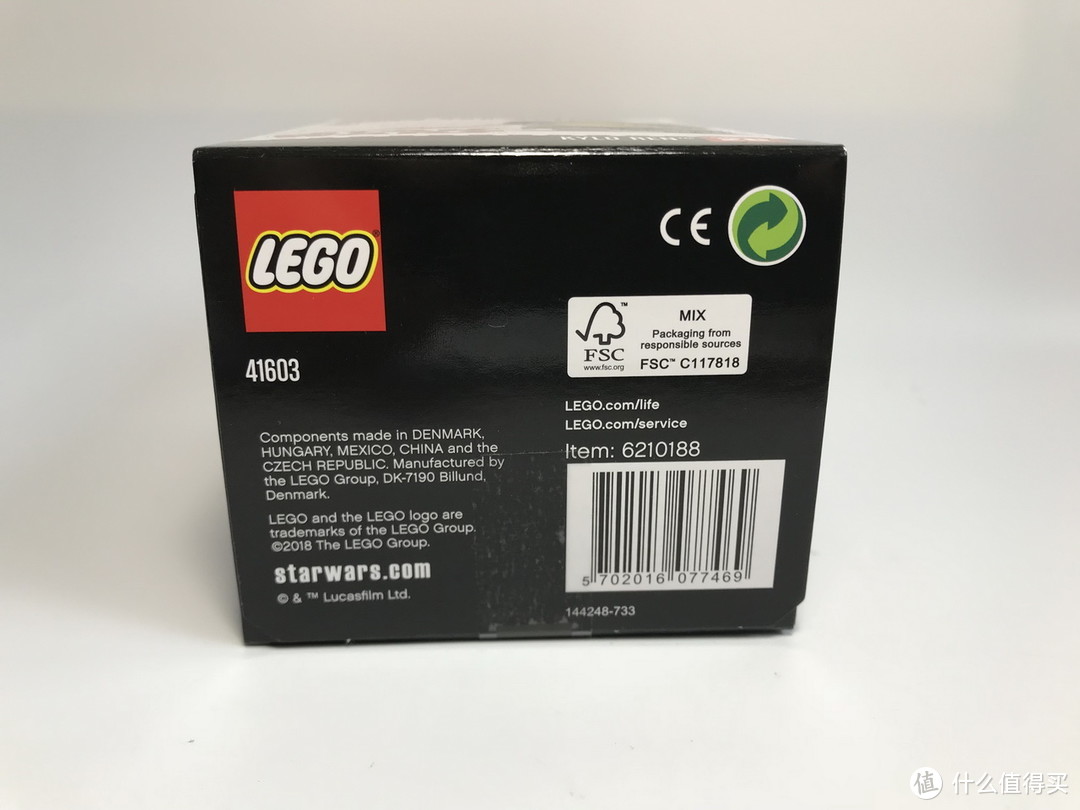 #全民分享季#LEGO 乐高 拼拼乐：萌萌的大头 41603 凯洛·伦