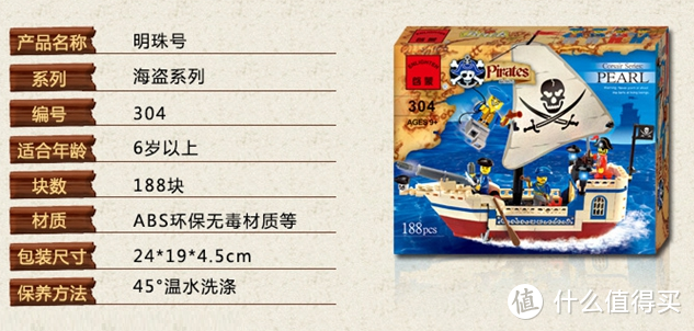 #全民分享季##剁主计划-宁波#ENLIGHTEN 启蒙积木：一艘叫明珠号的海盗船