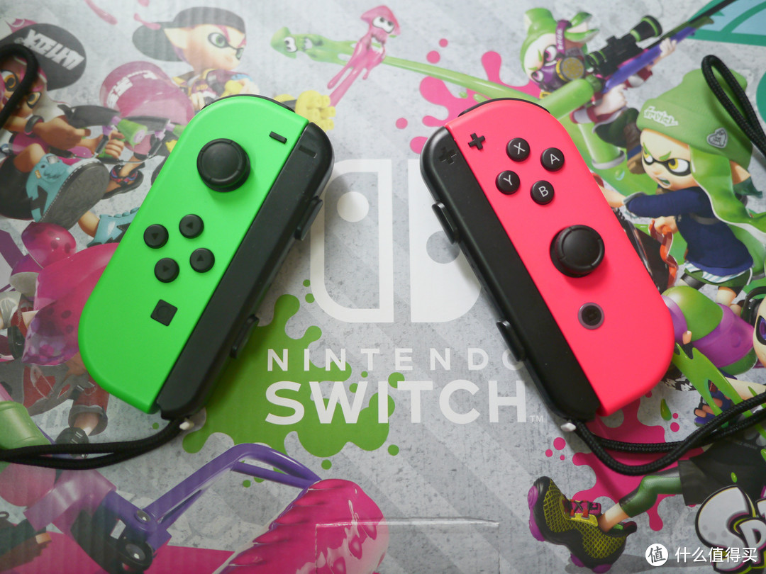 #全民分享季##剁主计划-广州#Nintendo Switch新机/二手机收货快速查验指南——以港版Splatoon2限定机为例