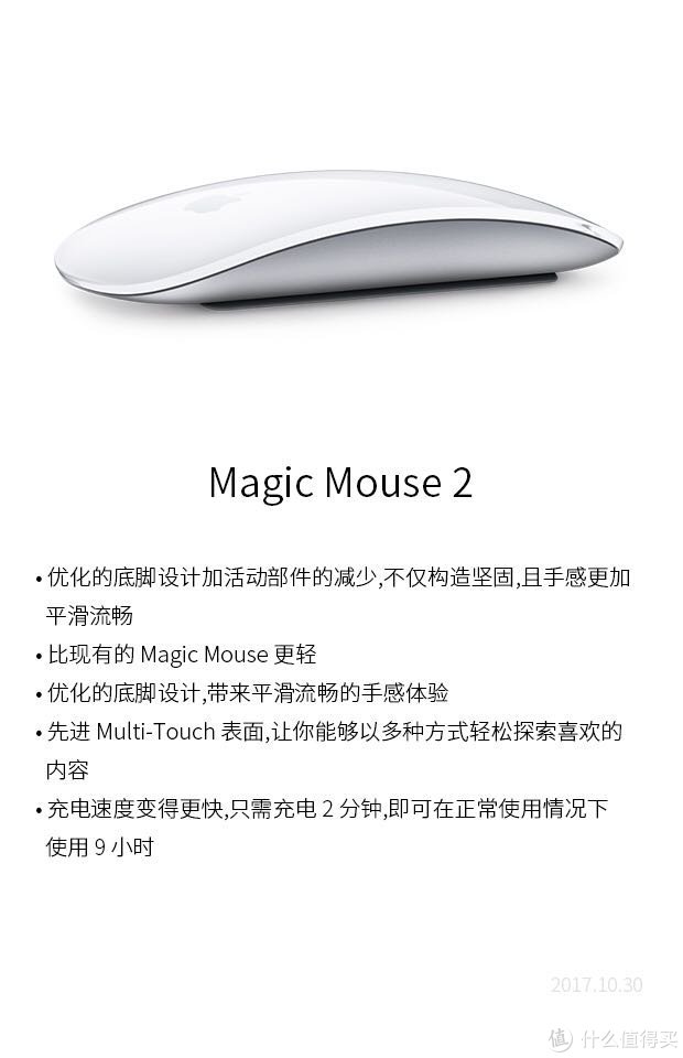 【不要问了！苹果电脑配苹果鼠标才是王道￼￼】 Apple 苹果 Magic Mouse 2 无线鼠标第二代 视频图文晒